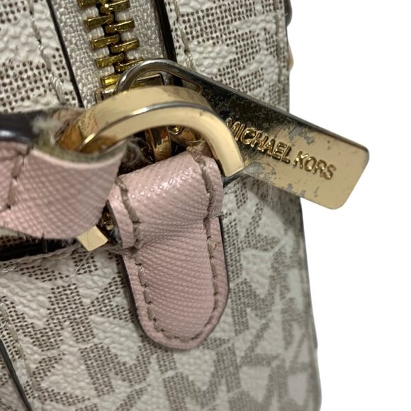 Michael Kors Jet Set East West Signature Saffiano Leather Crossbody Bag - Picture 9 of 15